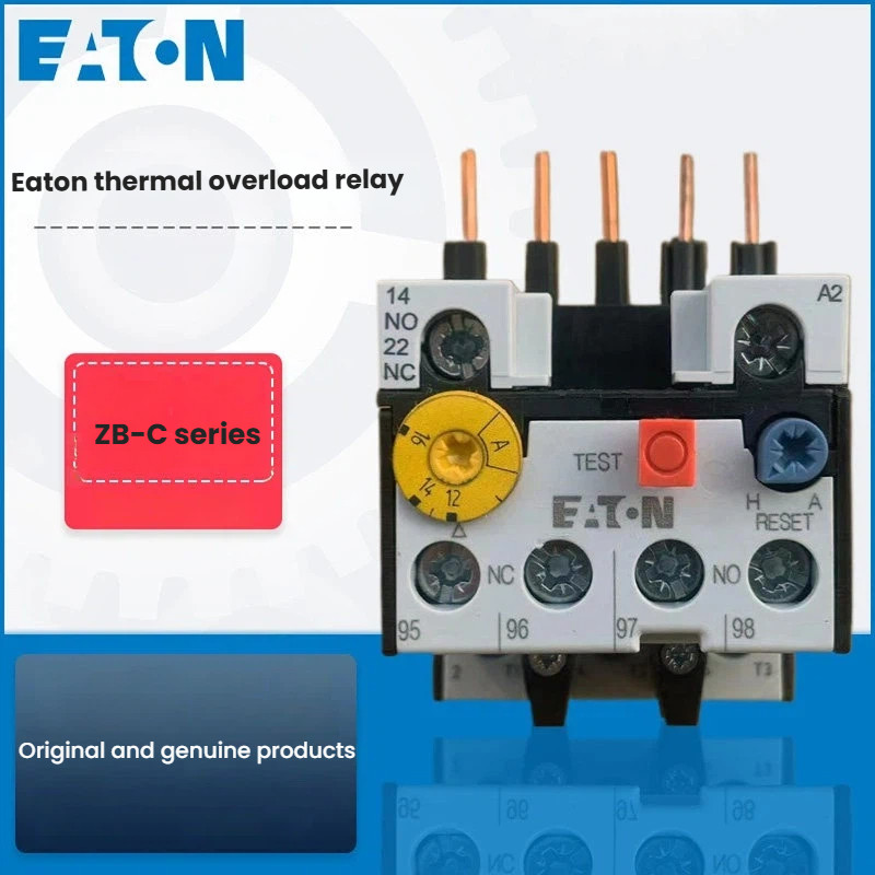 EATON รีเลย์ความร้อน ZB12C ZB32C ZB65C มอเตอร์โอเวอร์โหลดและป้องกันความร้อนเกิน