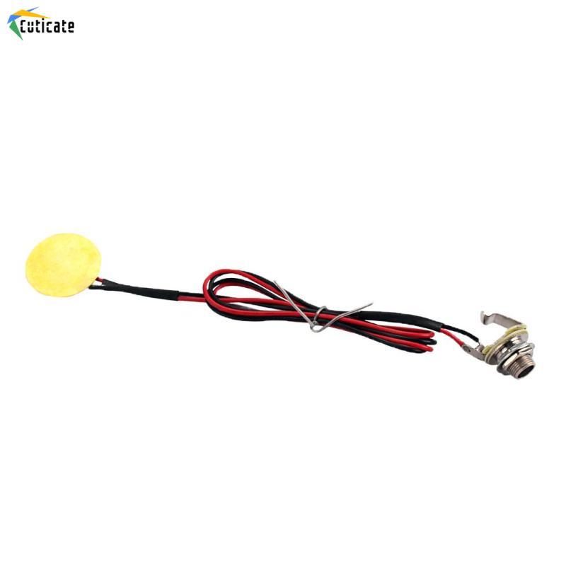 [Szlinyou1] Pre- Piezo Pickup Drum Trigger Transducer สําหรับกล่องซิการ์กีตาร์ทดแทน