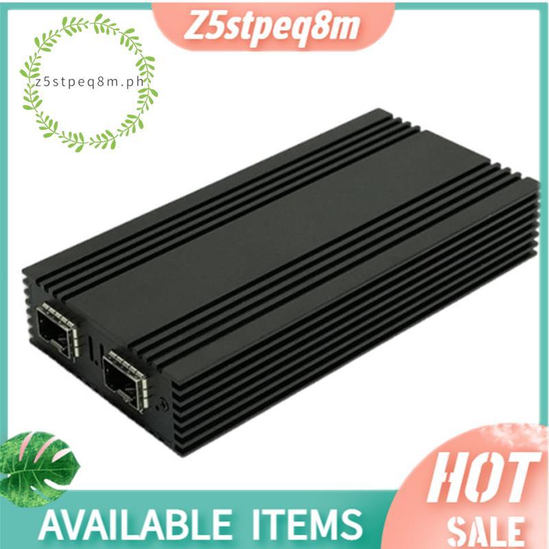 USB4.0 Dual Port 10G SFP + I82588ES การ์ดเครือข่ายสําหรับ 5/4/3- 2 พอร์ต 10GBASE-T อินเทอร์เฟซไฟเบอร