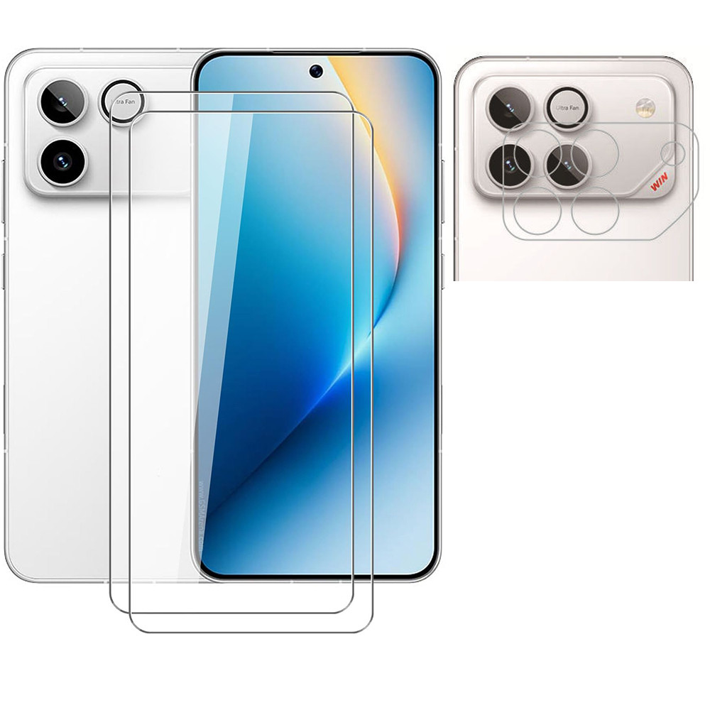 สําหรับ Honor Win RT 5G /Honor Win /2 in 1 9H กระจกนิรภัยป้องกันหน้าจอกล้องเลนส์ฟิล์ม