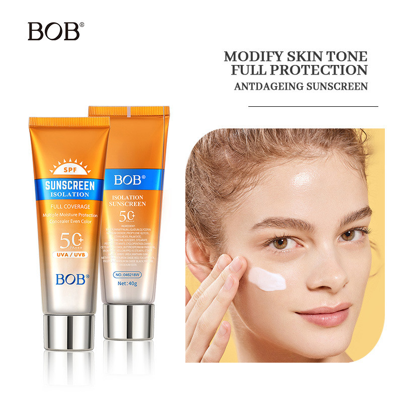 < ขายร้อน > ครีมกันแดด bob Base โดยเฉพาะ Refreshing Moisturizing Non-Greasy Facial Concealer Brighte