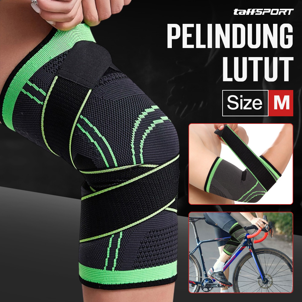 TaffiSPORT อุปกรณ์พยุงเข่า Compression Sport Fitness M - SS7