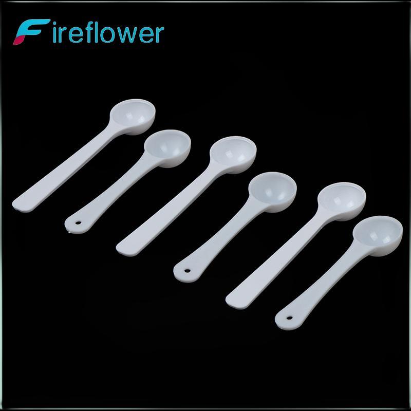 Fireflower 20PCS 1g พลาสติก 1 กรัมตัก/ช้อนสําหรับอาหาร/นม/Medcine ช้อนตวง Nice