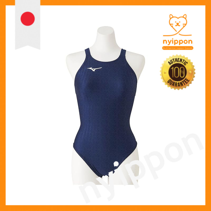 MIZUNO Stream Ace Race Swimwear for Women and Girls - Medium Cut, Open Back, N2MA0223/N2MA0423, Asso