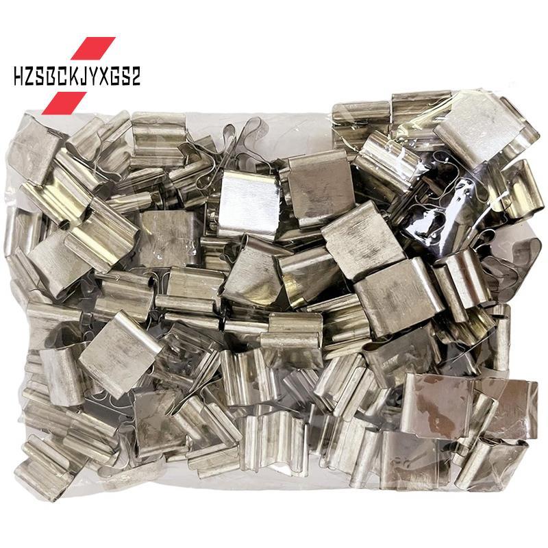 Hzsbckjyxgs2100 PCS Metal Wick Sustainer,Wick Holder for Wood Wick Candle