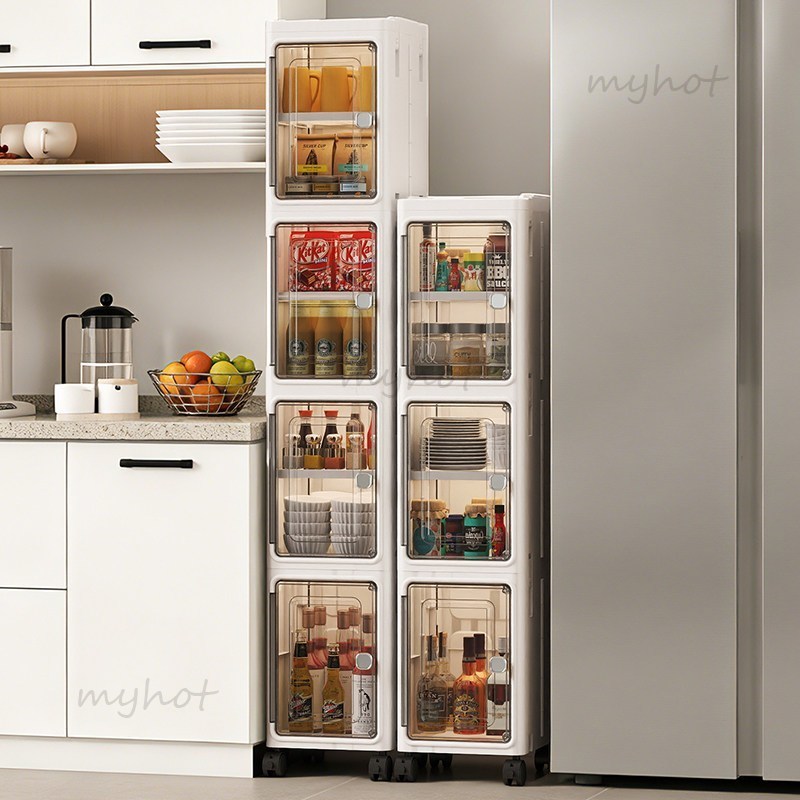 MYHOT ตู้เก็บของแบบ  ตู้เก็บของ ลิ้นชักเล็กขาว ชั้นจัดเก็บแบบแบ่งชั้น   1-6ชั้น  ใช้ได้นานๆ