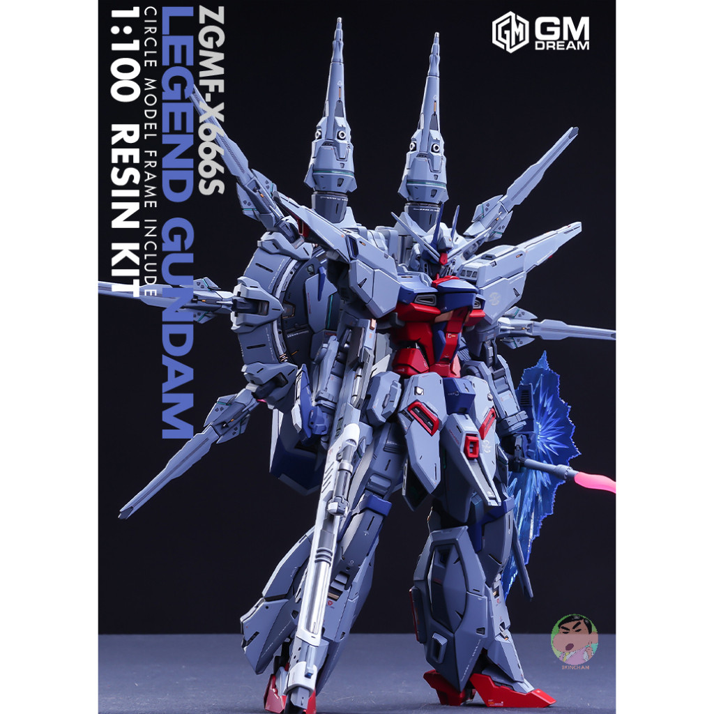 ( ⭕ PRE-ORDER) GMD 1/100 ZGMF-X666S LEGEND Gundam Resin Kit