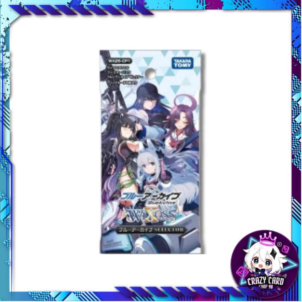 [ พร้อมส่ง!!! ] แยกซอง การ์ดเกม WIXOSS / Blue Archive SELECTOR [WX25-CP1] : Takara Tomy