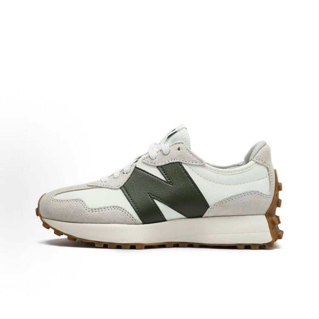 รองเท้า New Balance NB 327 Retro หนังเทียมระบายอากาศได้ ดีไซน์โลว์컷 เหมาะสำหรับทั้งการเดินทางในเมือง
