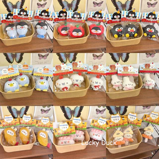 🔥พร้อมส่ง🔥 พวงกุญแจ ผลไม้ แตงโม แอปเปิ้ล ตกแต่งกระเป๋า keychain