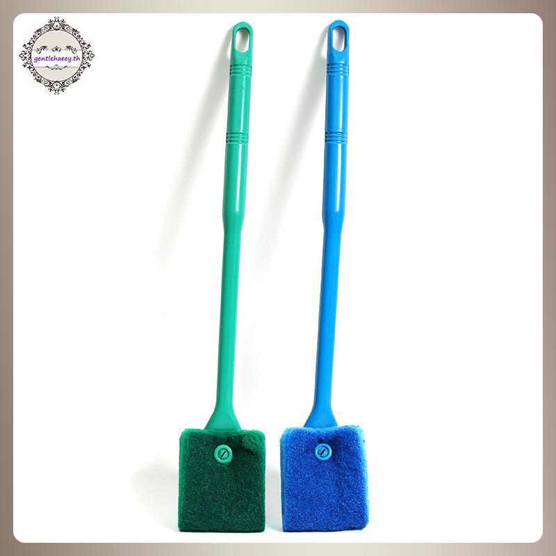 GG 2 หัวแปรงทําความสะอาดฟองน้ําพลาสติก Aquarium Fish Tank Aquarium อุปกรณ์เสริม TH