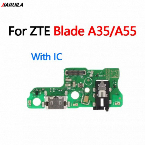 สําหรับ ZTE Blade A35 A55 บอร์ดชาร์จ USB Dock พอร์ต Flex Cable อะไหล่ซ่อม