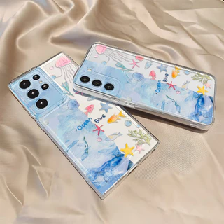 เคสโทรศัพท์กันกระแทกแบบใส For Samsung A57 A56 A17 A07 A37 A55 A26 A06 A05S A36 A50 A35 A25 A72 A22 A73 A15 S25 S26 Ultra