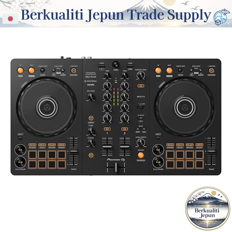 Pioneer DJ Multi-Application Compatible 2-Channel DJ Controller DDJ-FLX4
