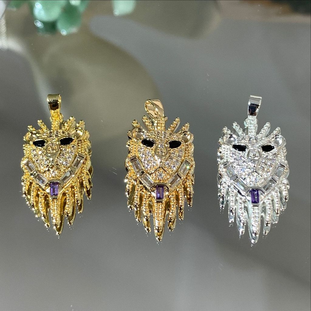 จี้ Lion 14k Gold diy