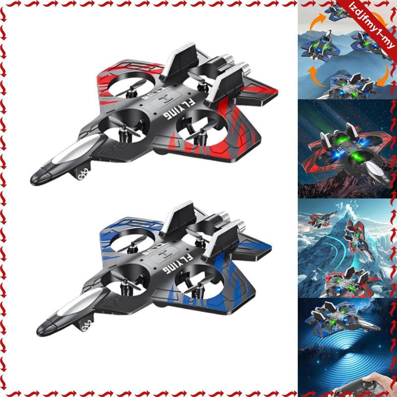 [leipupa] เครื่องบินโฟมควบคุมระยะไกล Jet Toy LED Fighter Stunt Glider RC Plane Model for Boys Aviati