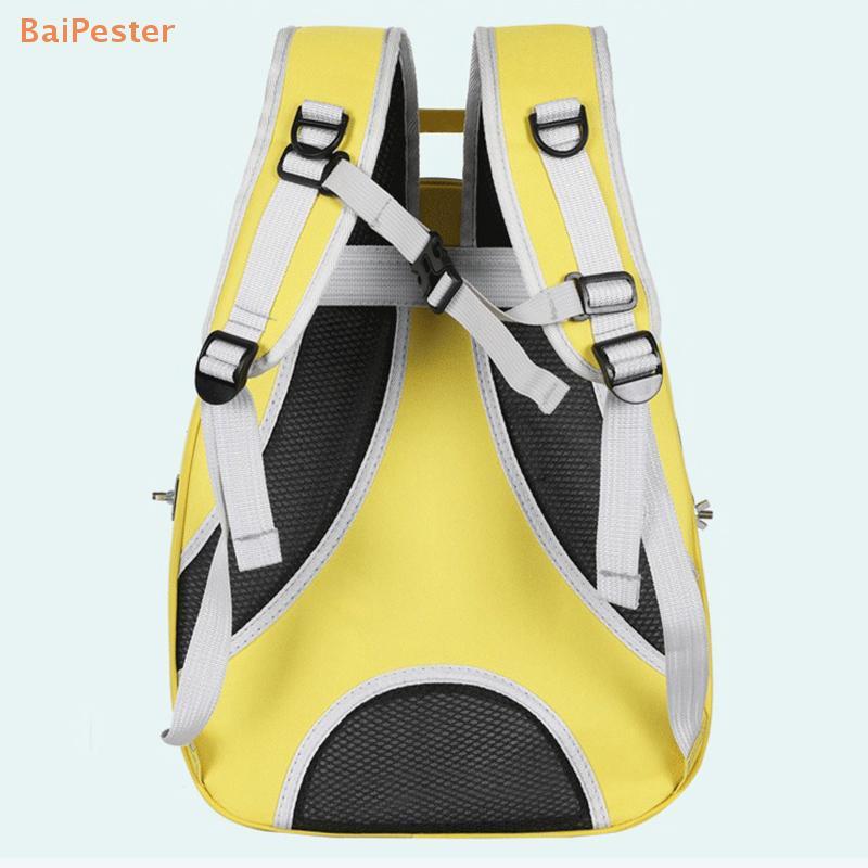 [BaiPester] Bird Cage Panoramic Pet Bapa Breathable Out Pet Bird Bag Go Out Portable Transparent Bap