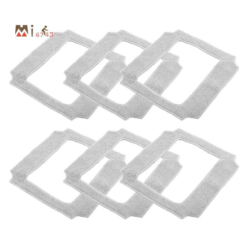 Mi474436PCS ทําความสะอาดหน้าต่างหุ่นยนต์ Mop ผ้าทําความสะอาด Rag ผ้าเช็ดตัวฝุ่นผ้าทําความสะอาดสําหรั