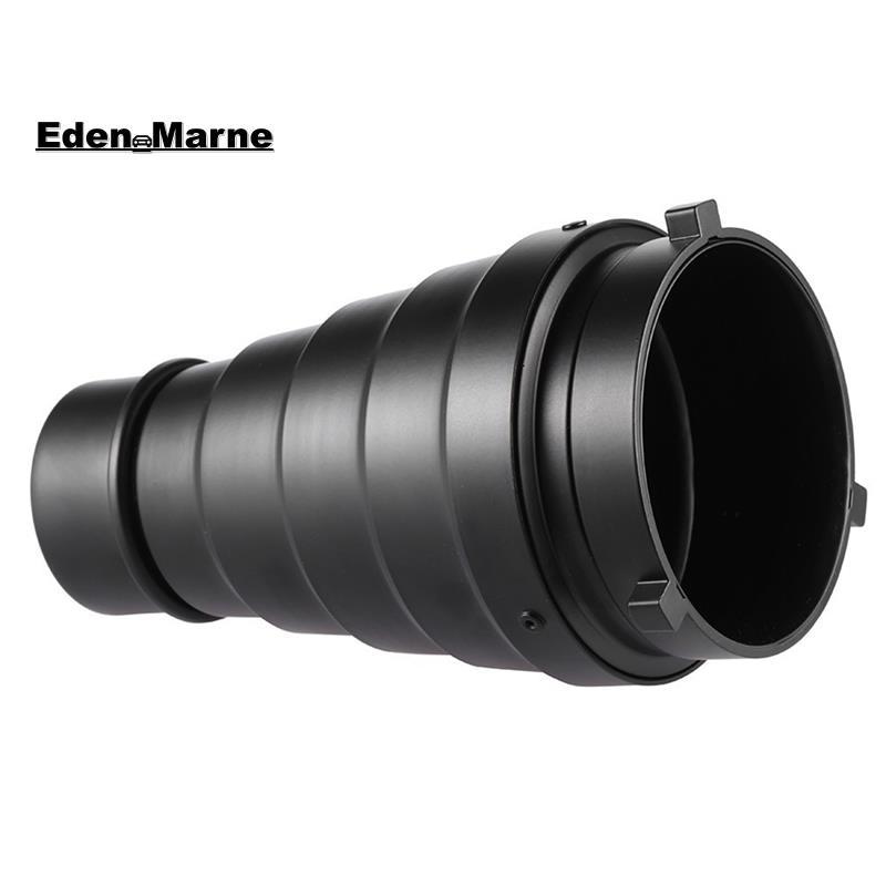 [Eden_Marner]Conical Snoot พร้อมตารางรังผึ้ง 5 ชิ้นชุดกรองสีสําหรับ Bowens Mount Studio Strobe Monol