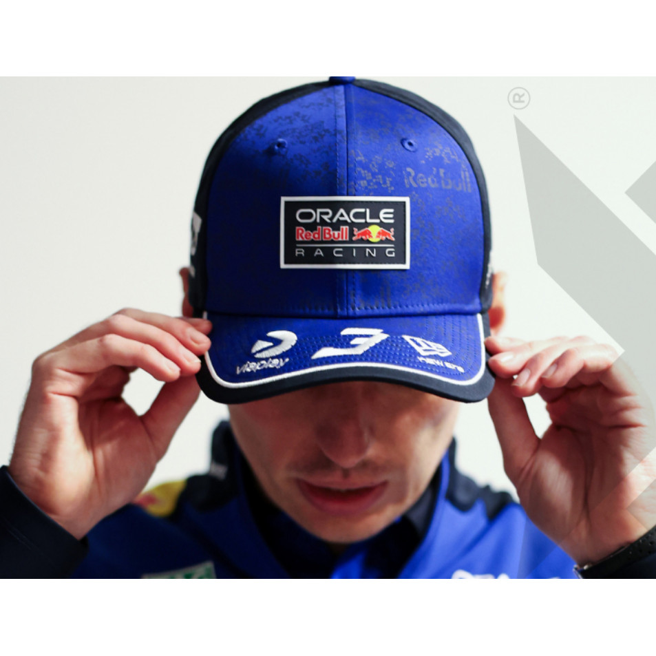 หมวกเบสบอล racing cap สีฟ้า.NO.3 มีขอบโค้ง สำหรับป้องกันแสงแดด