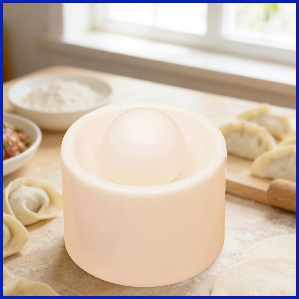 Dumpling Wrapper เครื่องห่อแป้งกดเครื่องมือ Dumpling Wrap Maker สําหรับขนมแบบดั้งเดิมฉลองตามฤดูกาล j