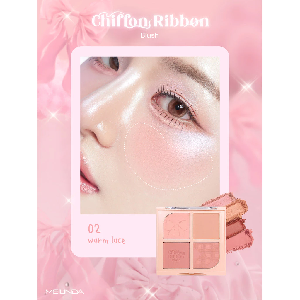 Meilinda Chiffon Ribbon Blush MC5102 thumbnail 7
