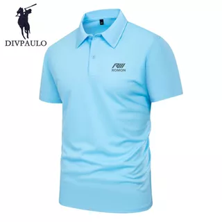 DIVPAULO PoloShirt P Collection 5899-RIII เสื้อโปโลกีฬา ออกกำลังกาย ผ้าแห้งไว ทรงหลวม