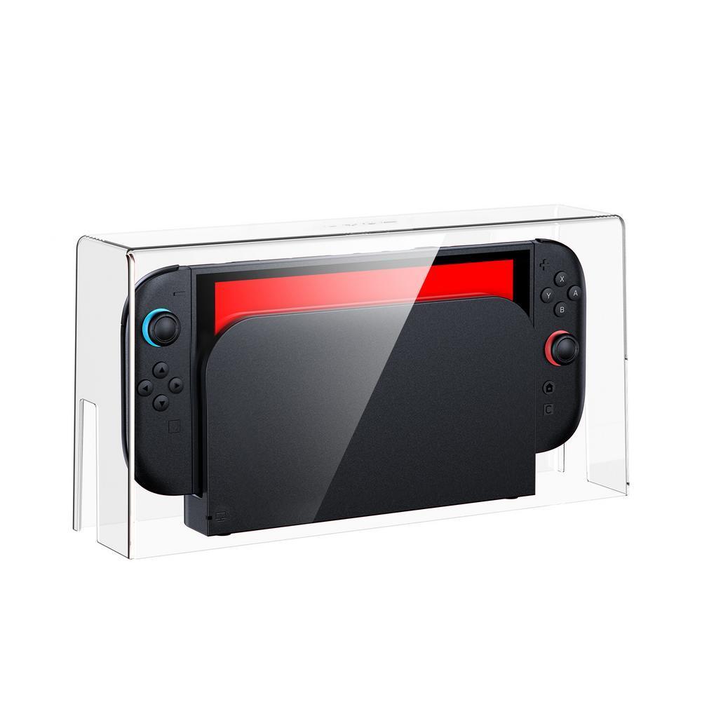 สําหรับ Switch2 ฝาครอบกันฝุ่น RGB จอแสดงผล LED สําหรับ Nintendo Switch 2 - อะคริลิคโปร่งใสฝุ่น G9I7