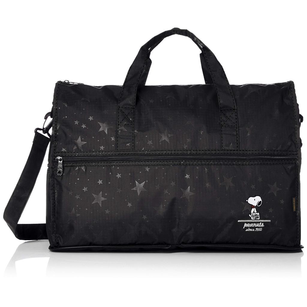 [Hapitas] Folding Boston Bag Snoopy Carry-On SNOOPY Hapitas H0002 PN27. Star Black