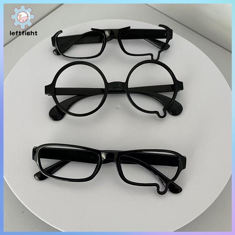 LEFT อะนิเมะ Y2K คอสเพลย์แว่นตาไม่มีเลนส์ Unisex Teardrop แว่นตาแว่นตาเครื่องประดับเครื่องแต่งกายอุป