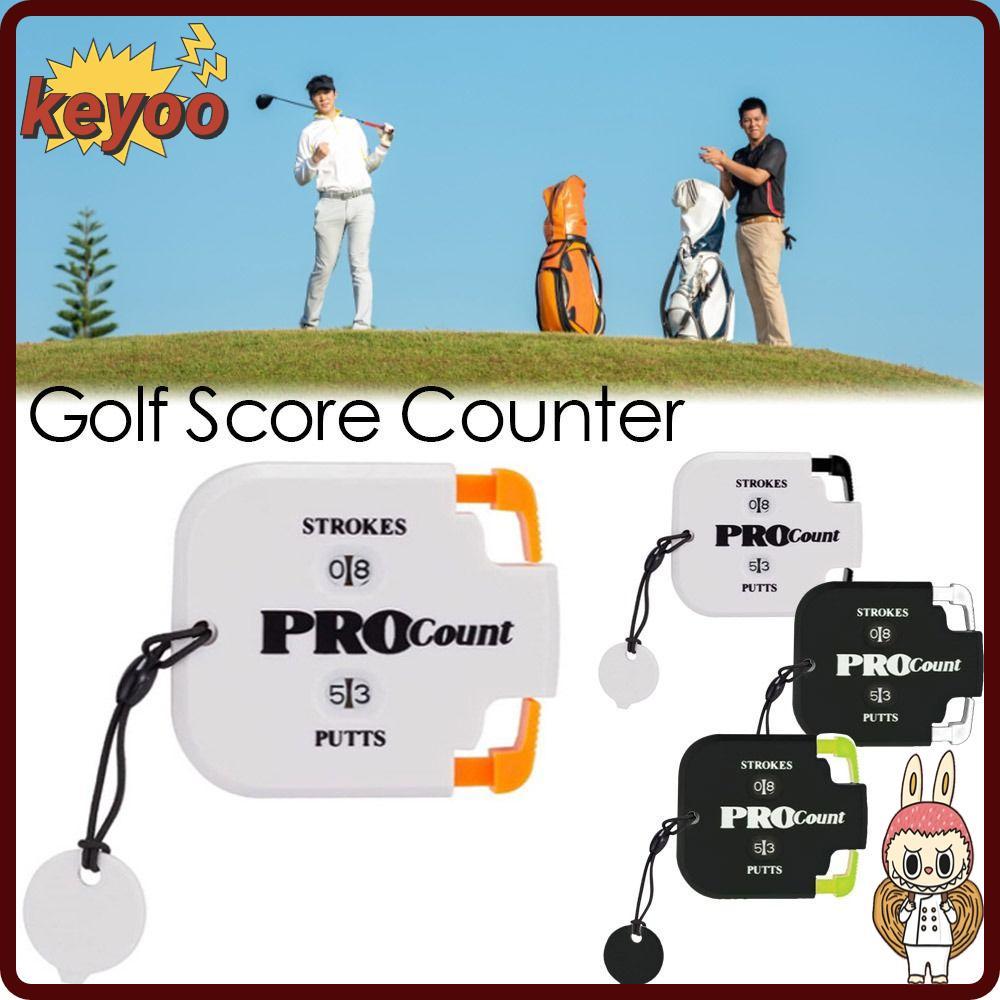 KEYOOL Golf Score Counter อุปกรณ์กอล์ฟ Mini Outdoor Putt Score Counter