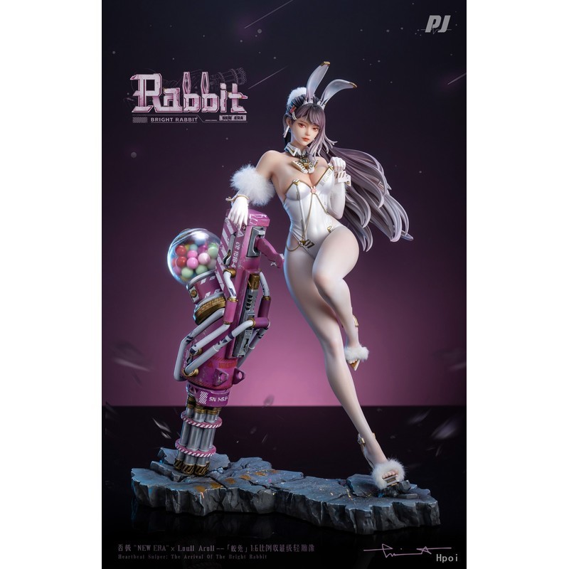 Authentic Original Design – PIJI New Era x Loull AroLL Moonlight Jade Rabbit 1/6 Scale Figure