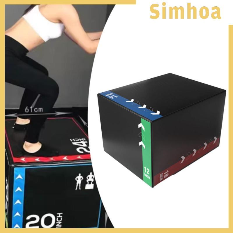 [SIMHOA] Plyo Box Fitness Exercise Jump Step Training Platform สําหรับ Home Gym Conditioning Balance