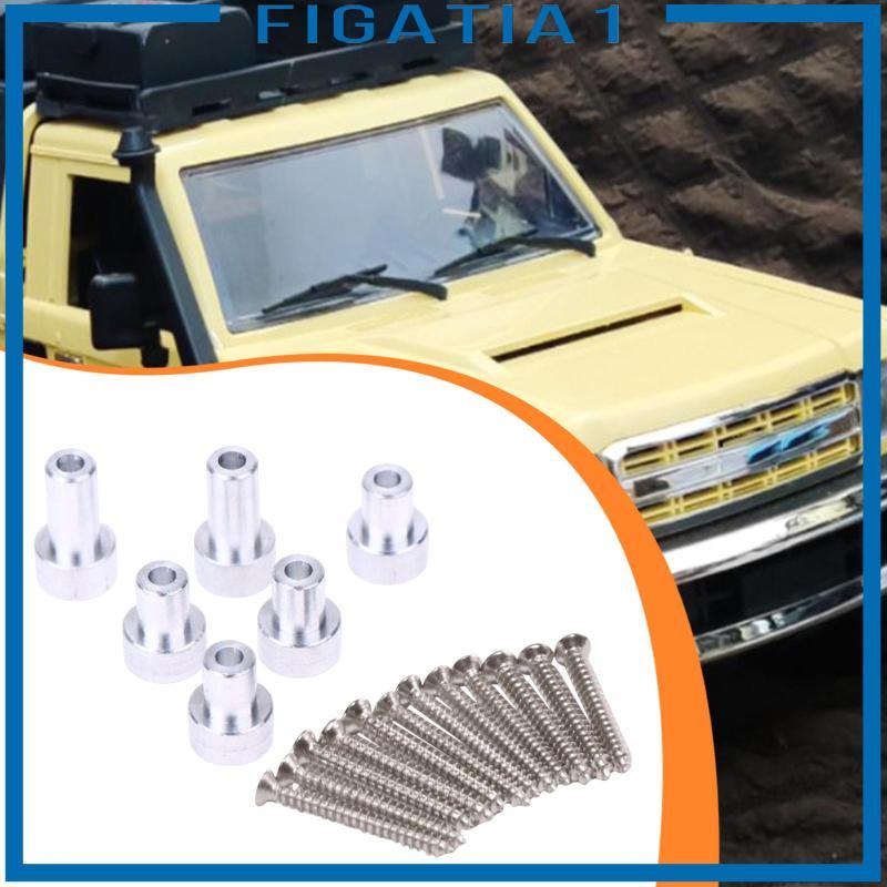 [figatia1] รีโมทคอนโทรลอุปกรณ์เสริมเปลือกอลูมิเนียมคอลัมน์ผู้ถืออะไหล่สําหรับ MN82 LC79 1 12 RC รถไฟ