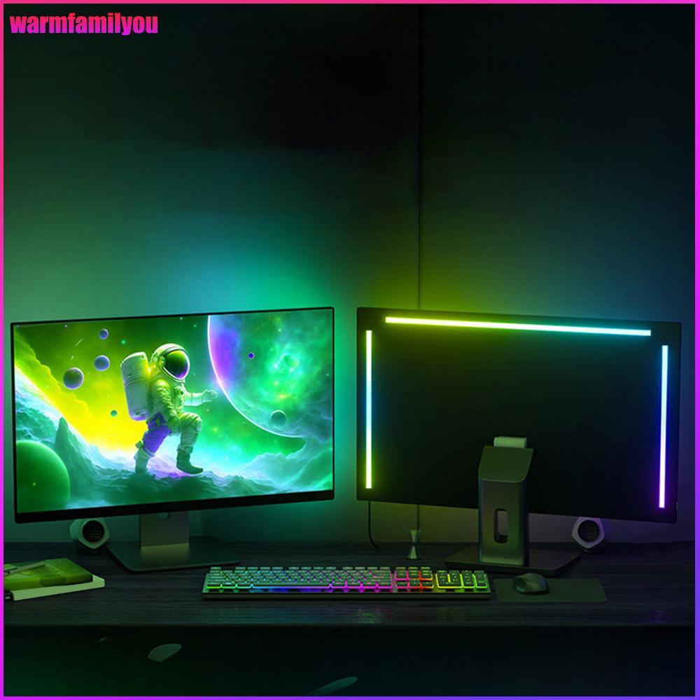 familyou Gaming RGB Sync Light Strip USB-Powered เปลี่ยนสี LED Strip Lighting สําหรับโต๊ะเกม