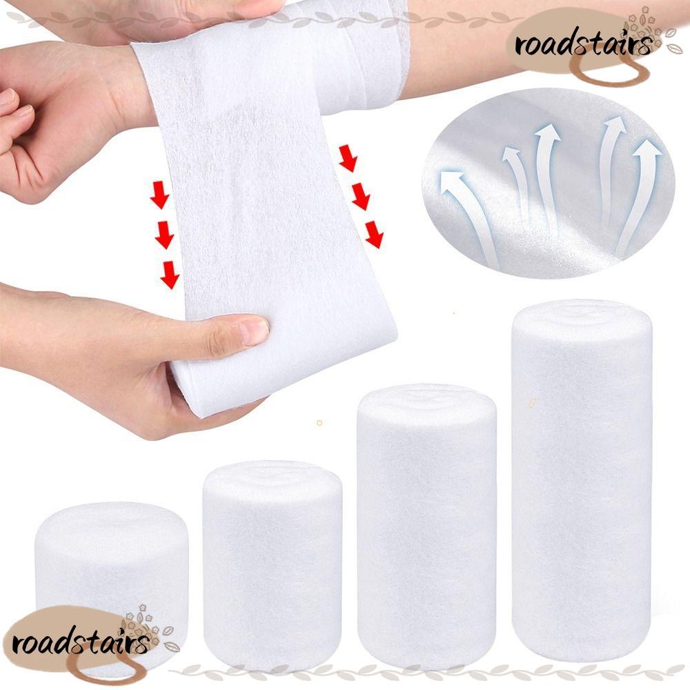 ROADSTAIRS Undercast Padding Roll, Breathable Absorbent Cast Padding Wrap, Soft Cotton Gauze Roll