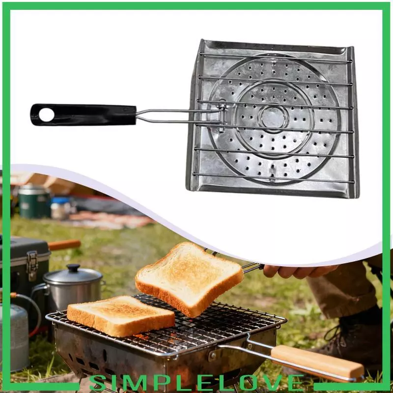 เครื่องปิ้งขนมปังพกพา Campfire Grill