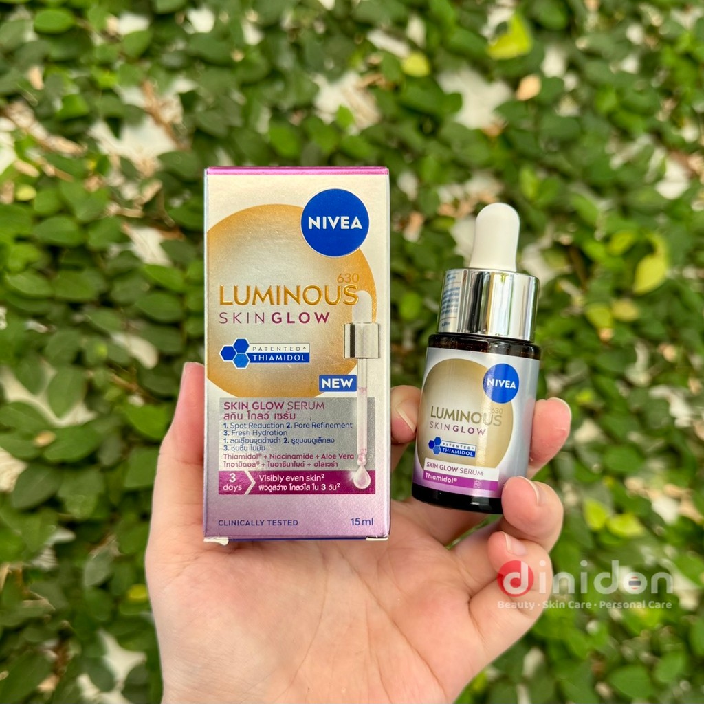 ((dinidon shop)) Nivea Luminous630 Skin Glow Serum 15 Ml.