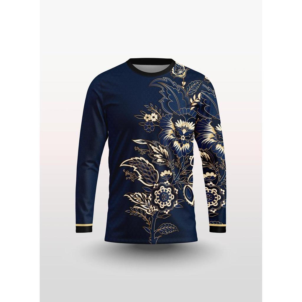 OOTD Batik Malaysia Edition เสื้อเชิ้ต, เสื้อเชิ้ตแขนยาว, เสื้อแข่งแบบกําหนดเองสําหรับผู้ชายไทย, เสื