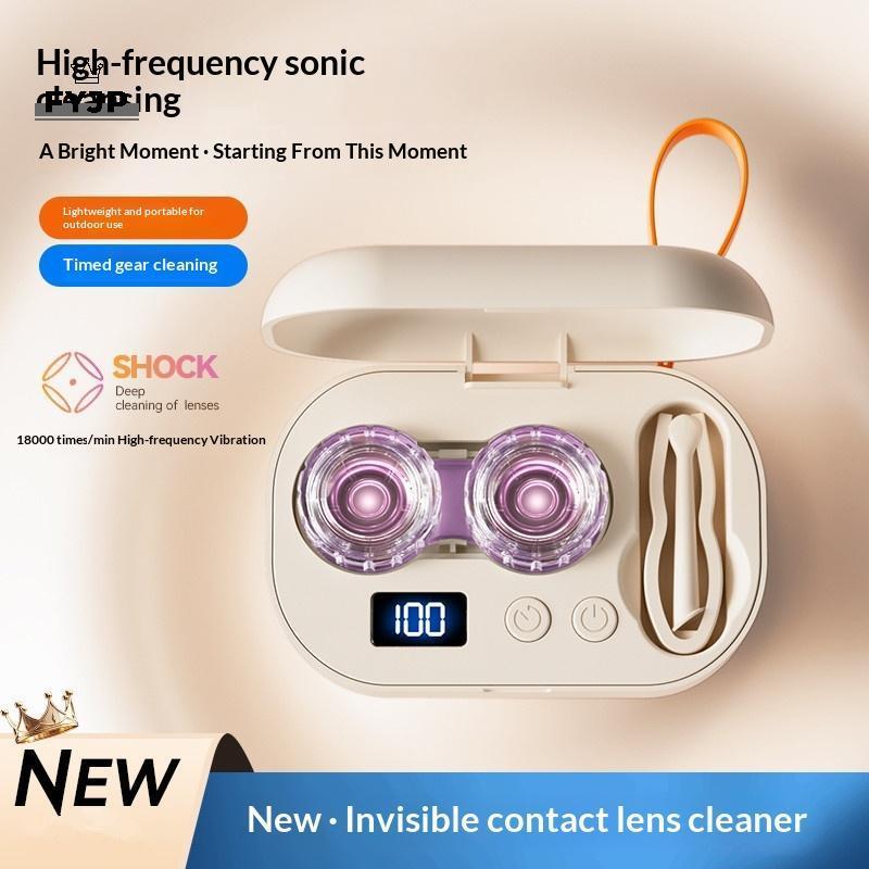 FYJP Ultrasonic Cleaner Smart Timer เครื่องทําความสะอาดแบบพกพาเต็มรูปแบบอัตโนมัติแบบชาร์จไฟได้ [JP]