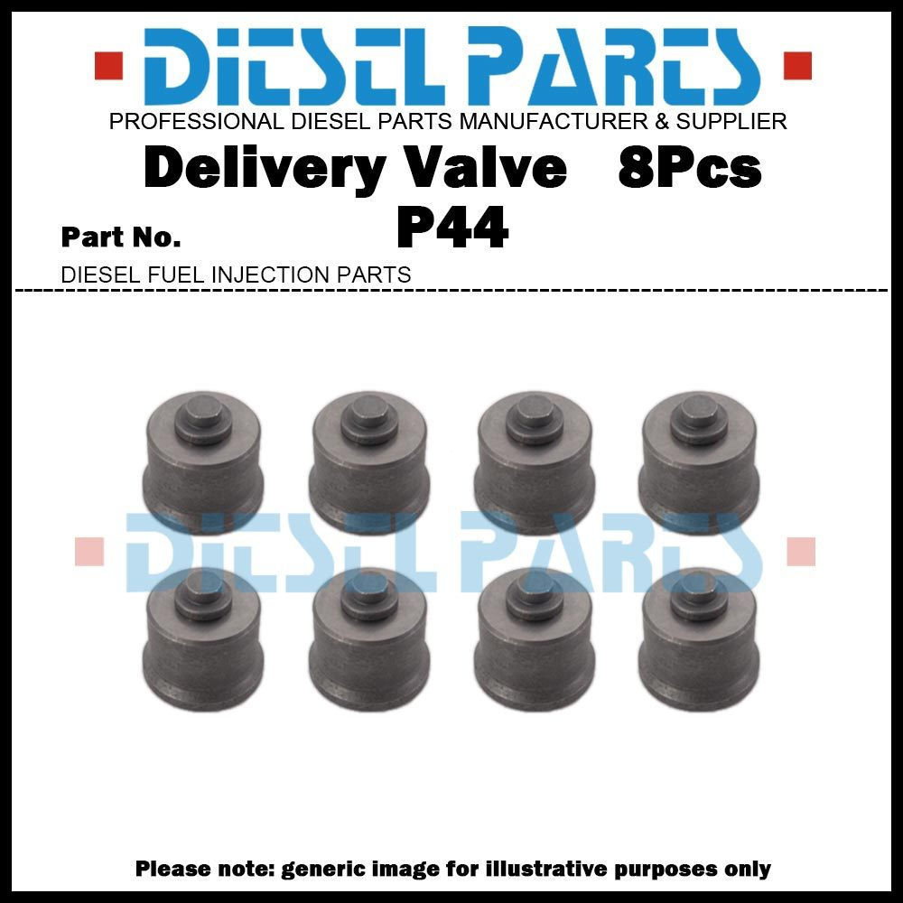 8ชิ้นปั๊มฉีดดีเซลจัดส่งวาล์ว พี44 134110-4520 สําหรับ Mitsubishi Fuso 6D22T 8DC8 8DC9 8DC10 8DC11**&