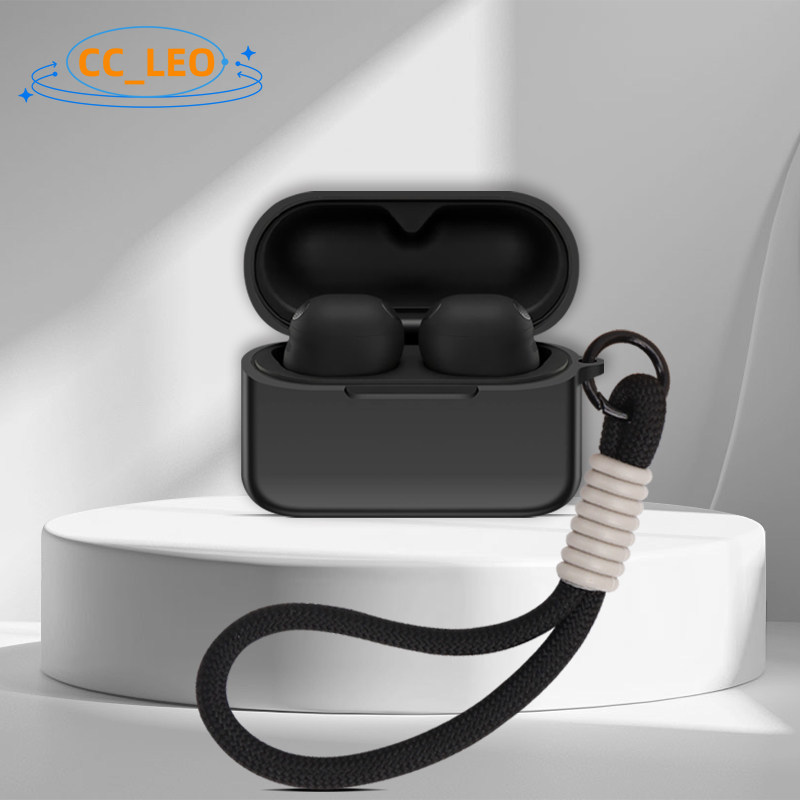 for Sony WF-1000XM6 Case Cute Lanyard Silicone Soft Case Suitable for Sony WF-1000XM6 Shockproof She