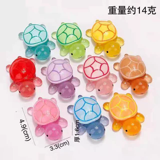 (11.11优惠大促）沙滩戏水玩具彩色小乌龟，发光夜光玩具小乌龟Beach water toys colorful little turtle, luminous night20260306