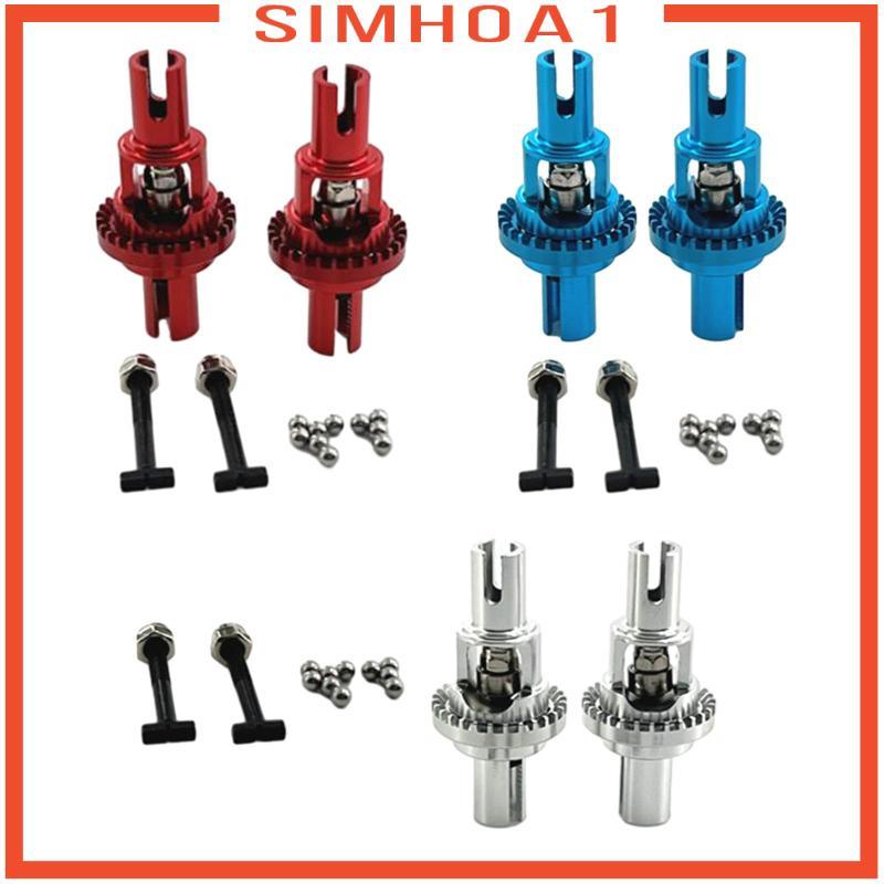 [Simhoa1] ชุดเกียร์เฟืองท้ายด้านหน้าและด้านหลัง 2 ชิ้นสําหรับ Wltoys 1/28 รุ่น 284161 284131