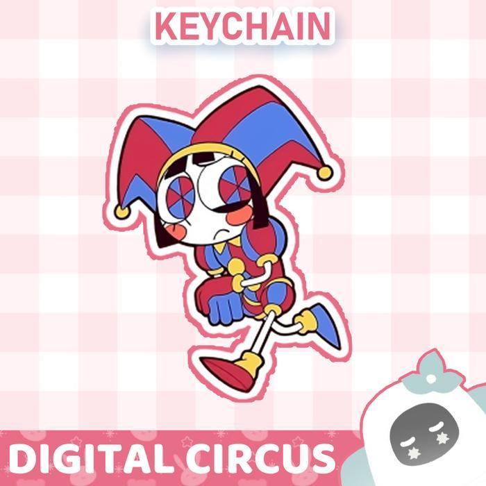 Ganci / Gantungan Kunci Akrilk DIGITAL CIRCUS - POMNI