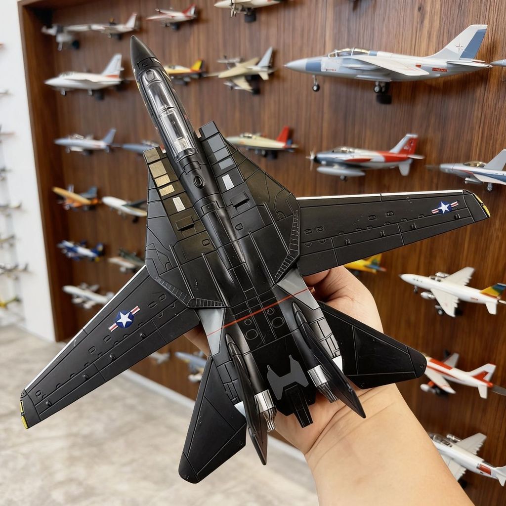 1: 72 Mei f14 My Neighbor Tomcat Supersonic Fighter Assembly Model จําลองผู้ให้บริการอเนกประสงค์เครื