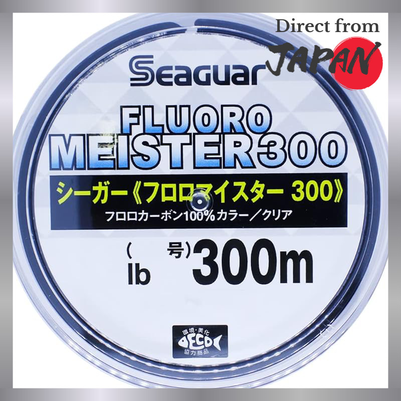 Seaguar Fluoro Meister 300 Clear Fishing Line - (4lb, 8lb, 12lb, 16lb Options)