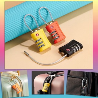 🆕 กุญแจรหัส ลวดเหล็ก ล็อครหัส แม่กุญแจ รหัส 3 หลัก TSA ล็อคก…
