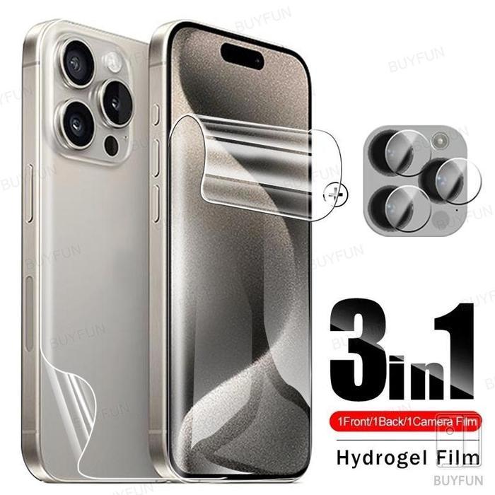 LAYAR Clear และ Matte Screen Protector สําหรับ Iphone 15 Iphone 15 Plus Iphone 15 Pro Iphone 15 Pro 