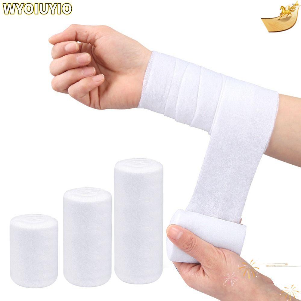 WYOIUYIO Undercast Padding Roll, Breathable Cotton Cast Padding Wrap, Soft Absorbent Gauze Roll